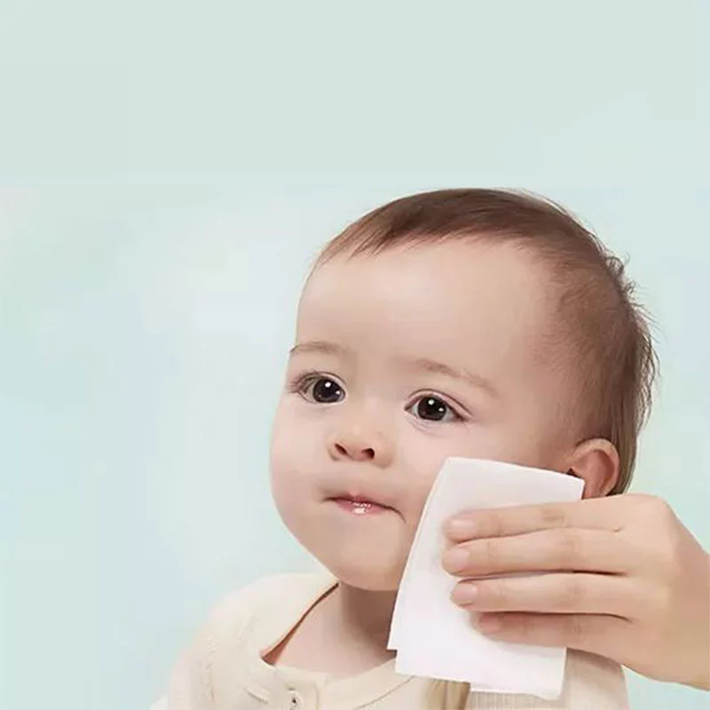 Logo Wet Wet: Produk ngresiki eksklusif kanggo bayi